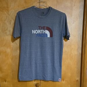 The North Face Men's Heather Gray Graphic Tee